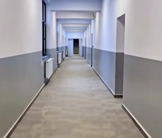 Școala Gimnazială „Tudor Vladimirescu” din Târgoviște, cu doar două săptămâni înainte de redeschidere!