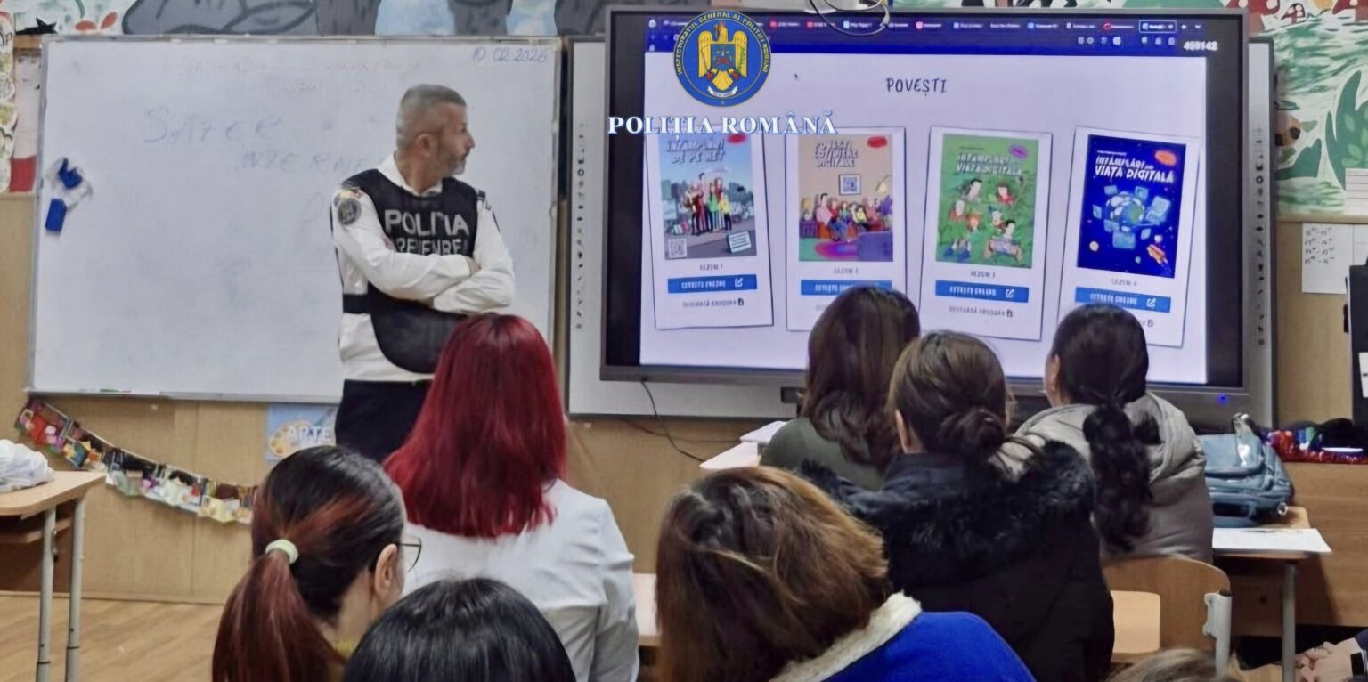 Ziua Siguranței pe Internet, marcată de polițiști în județul Dâmbovița
