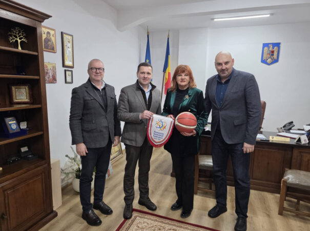 Președintele Consiliului Județean Dâmbovița, Corneliu Ștefan, întâlnire cu președintele Federației Române de Baschet