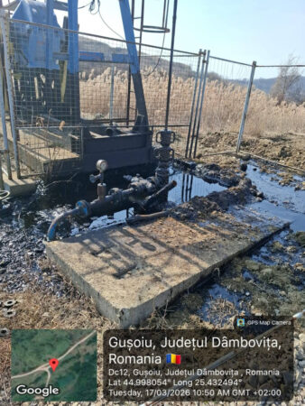Amendă de 100.000 lei după o poluare cu produse petroliere la Doicești