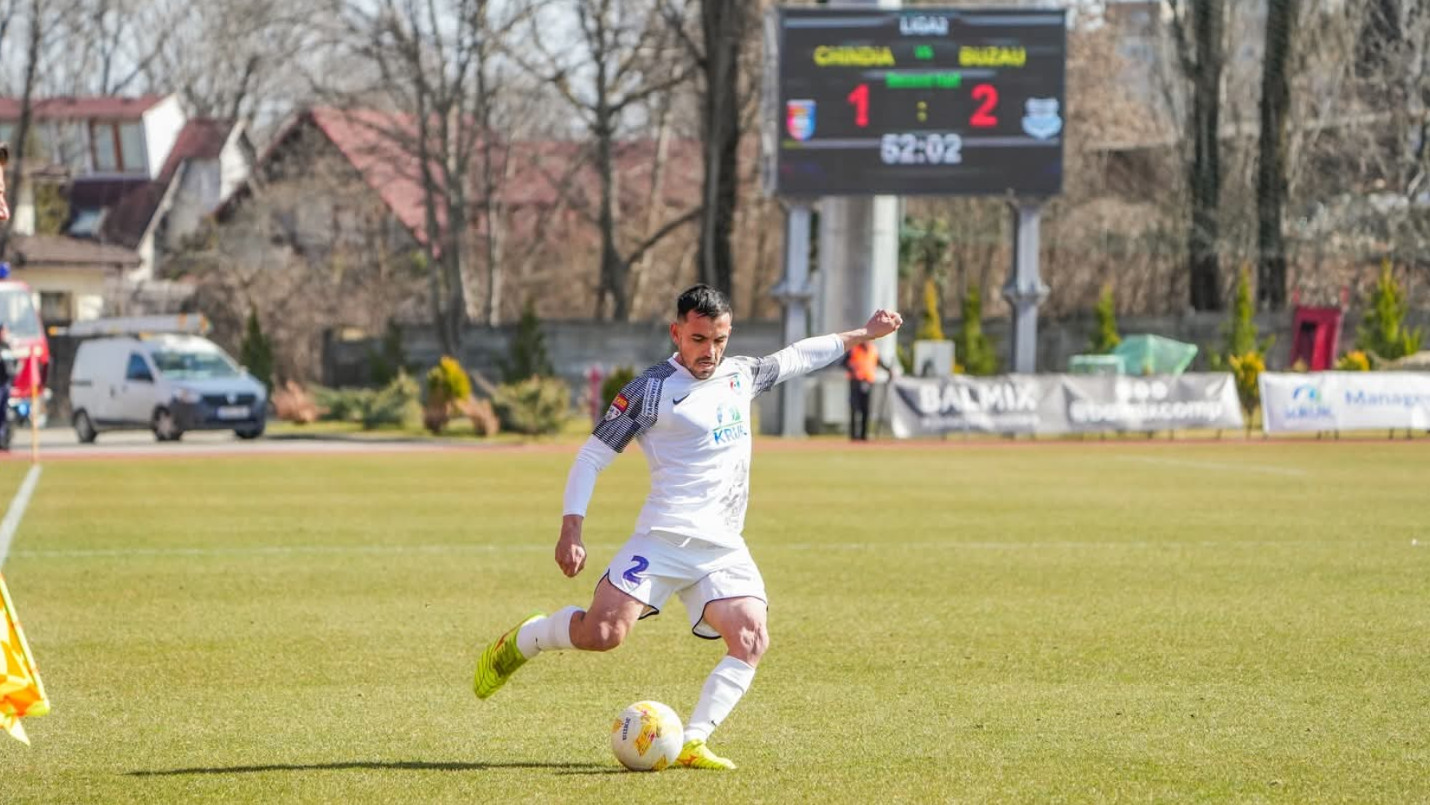 Chindia Târgoviște a pierdut acasă cu Metalul Buzău