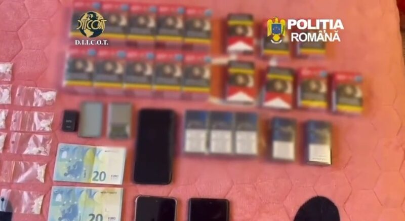 Cinci traficanți de droguri, prinși în Dâmbovița!