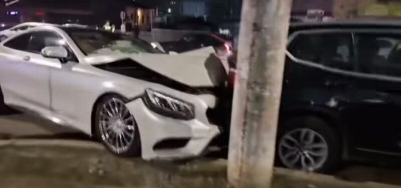 Coliziune în lanț pe Bulevardul Unirii din municipiul Târgoviște