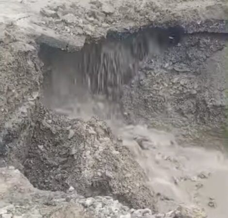 Compania de Apă o dă din nou în bară! Avarie majoră pe Valea Dulce lasă fără apă locuitorii din Ocnița