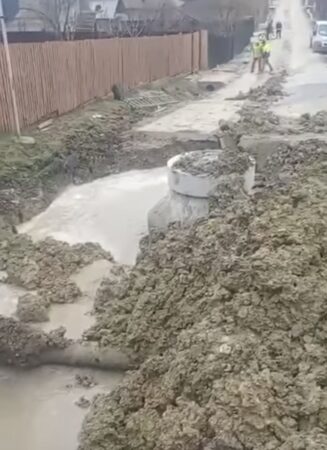 Compania de Apă o dă din nou în bară! Avarie majoră pe Valea Dulce lasă fără apă locuitorii din Ocnița