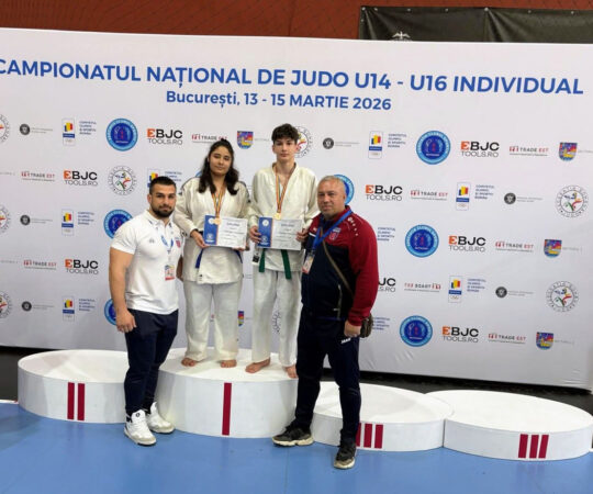 Două medalii de bronz pentru CSȘ Târgoviște la Naționalele U16 de judo Două medalii de bronz pentru CSȘ Târgoviște la Naționalele U16 de judo