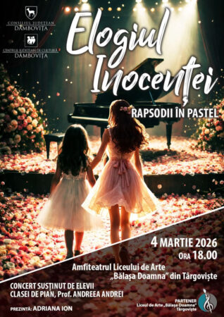 „Elogiul Inocenței – Rapsodii în Pastel” – un concert dedicat purității copilăriei