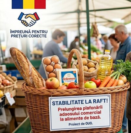  Limitarea adaosului comercial pentru alimentele de bază se prelungește până la 30 iunie 2026