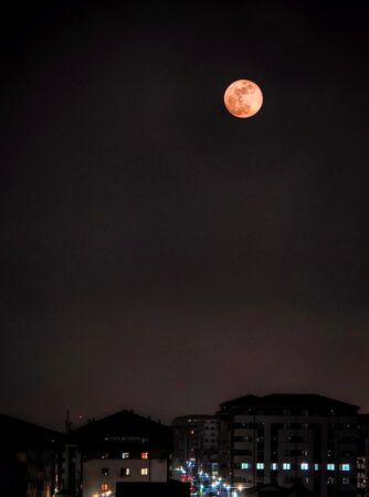  „Luna Sângerie” a luminat cerul pe 3 martie 2026