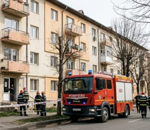Panică la Găești: Miros de gaz într-un bloc, 16 persoane evacuate Panică la Găești: Miros de gaz într-un bloc, 16 persoane evacuate