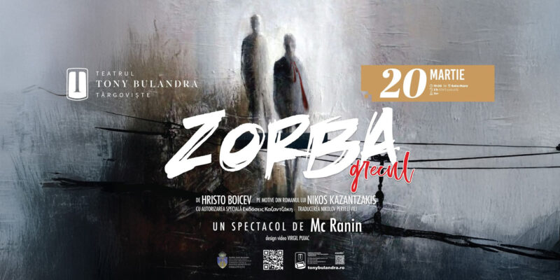 „Zorba Grecul” aduce ritmurile Sirtaki pe scena Teatrului Tony Bulandra din Târgoviște