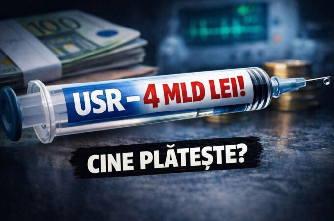 600 DE MILIOANE DE EURO! România plătește prețul iresponsabilității USR 