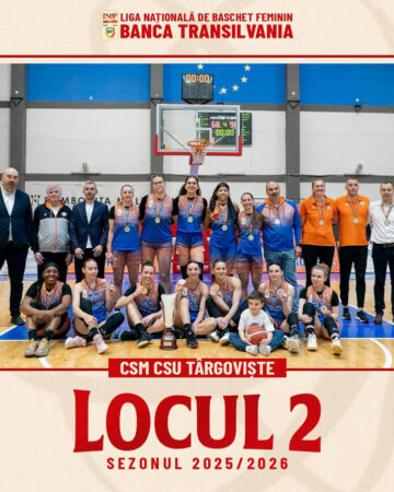 CSM Târgoviște, vicecampioana României la baschet feminin după o finală intensă