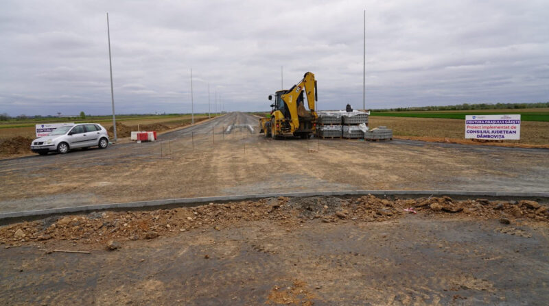 Centura Găești, în lucru: Primul proiect de acest tip din ultimii 35 de ani în Dâmbovița
