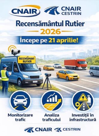 De astăzi începe Recensământul General de Circulație Rutieră în România
