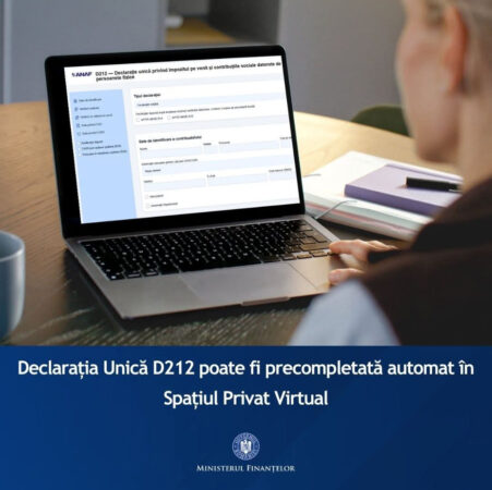  Declarația Unică (D212) precompletată este acum disponibilă în SPV!
