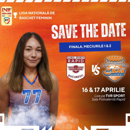 Finală de foc în Liga Națională: CSM Târgoviște, față în față cu Rapid București pentru trofeu