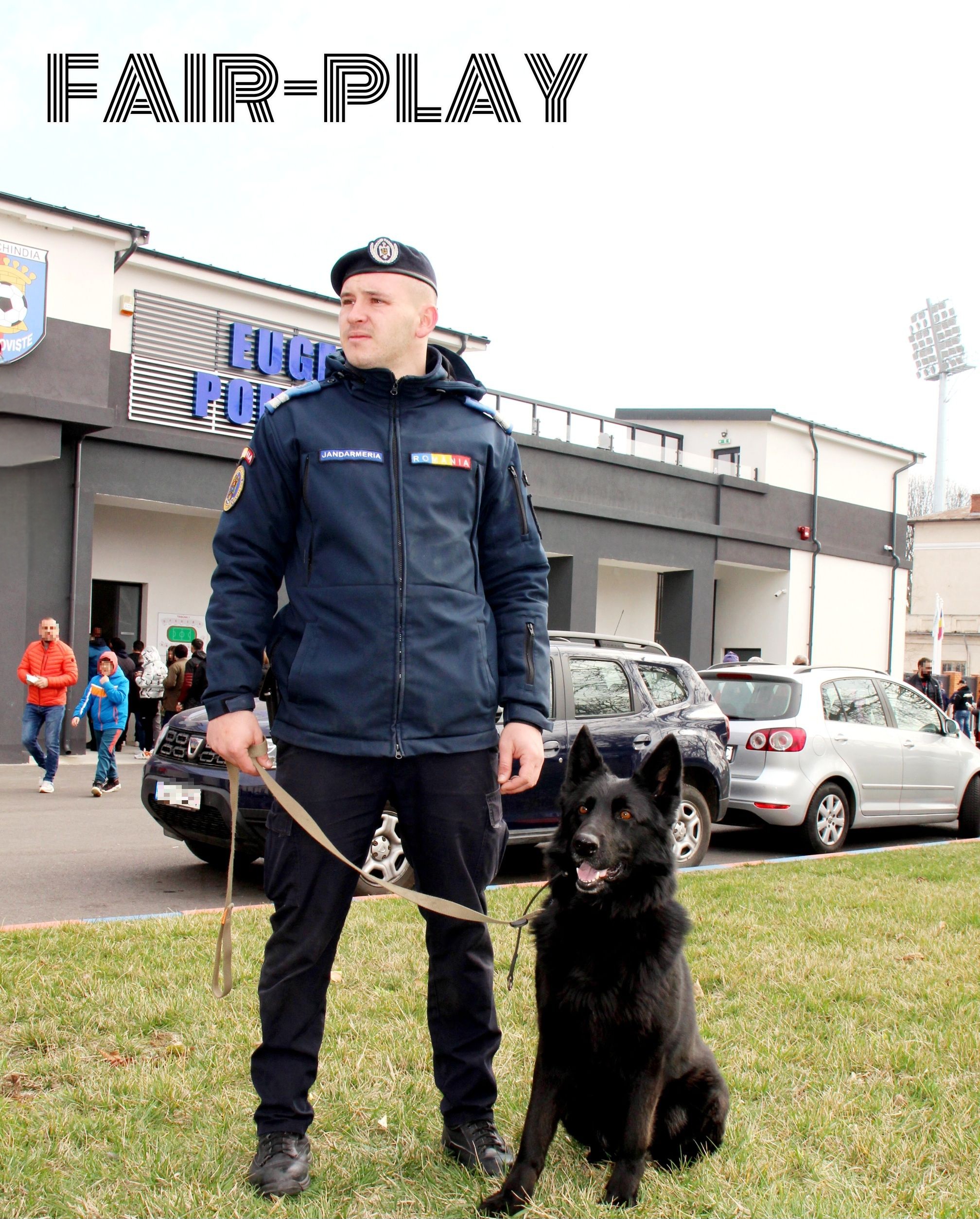 Jandarmii dâmbovițeni pe baricade la meciul Chindia Târgoviște – FC Bihor Oradea