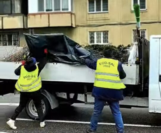 La TÂRGOVIȘTE a început Luna Curățeniei: Spațiile verzi și străzile orașului se curăță 