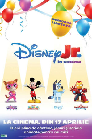 Magia Disney Junior ajunge pe marele ecran la Cinema Independența din Târgoviște