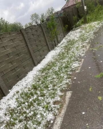 Mare atenție! Front rece peste România,  ploi torențiale, vijelii și grindină începând de marți 