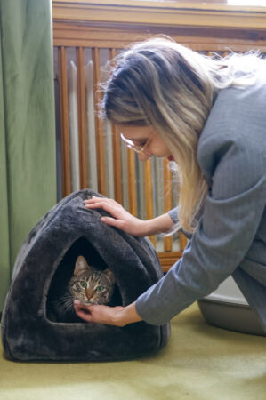 Ministra Mediului face PR pe suferință