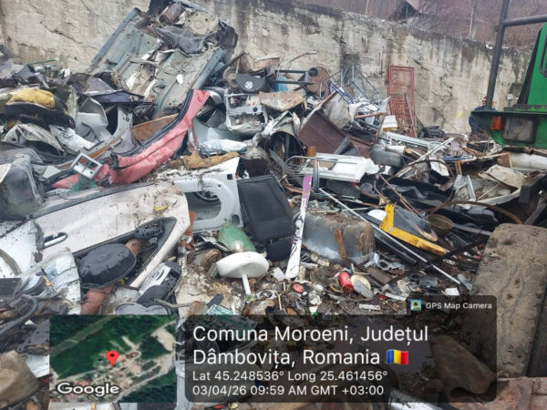 Poluatorul plătește! Amendă de 100.000 lei pentru un centru de colectare deșeuri din Moroeni