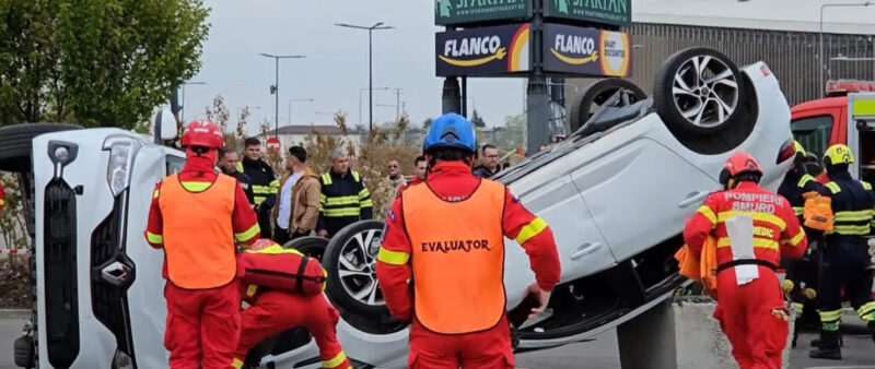 Pompierii dâmbovițeni, pe primul loc la  Competiția Națională de Descarcerare – faza zonală 