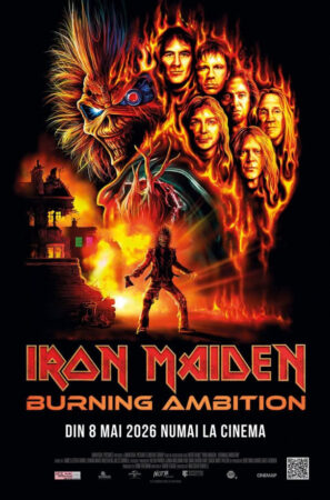 Premieră specială la Cinema Independența: „Iron Maiden – Burning Ambition” ajunge pe marele ecran la Târgoviște