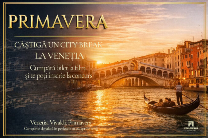 „Primavera”,  călătoria cinematografică care te duce până la Veneția,  la Cinema Independența Târgoviște