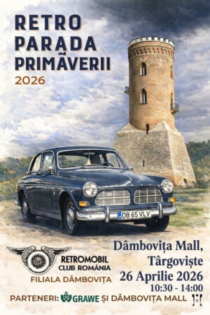 Retro Parada Primăverii ajunge la Târgoviște pe 26 aprilie