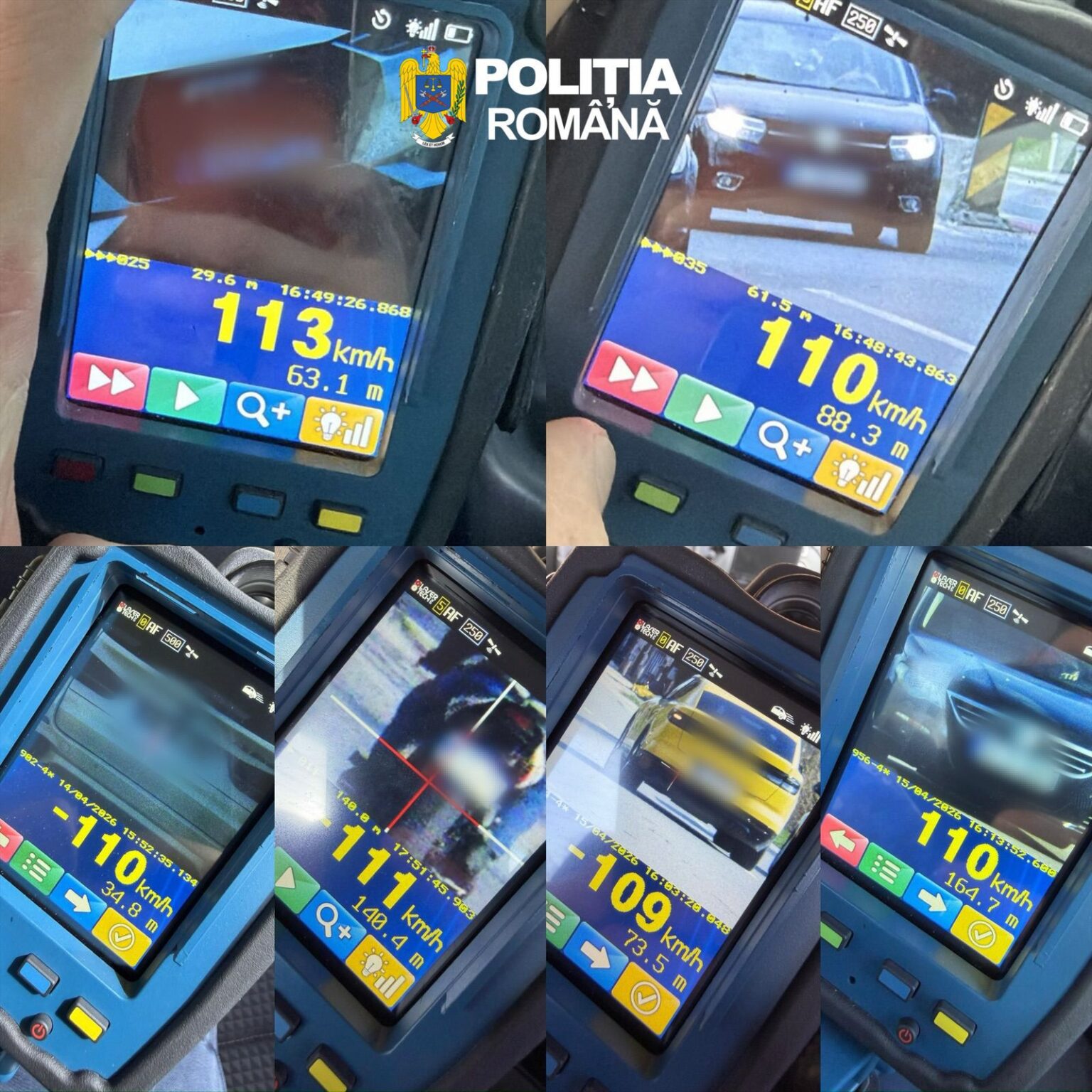Operațiunea „SPEED” în Dâmbovița: Peste 250 de permise reținute