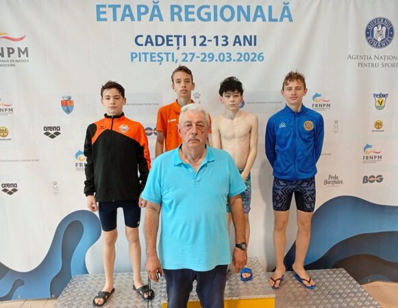  Trei înotători târgovișteni calificați la Campionatele Naționale de Cadeți