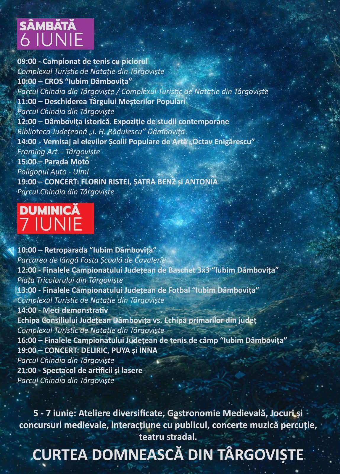ANTONIA, concert spectaculos la Zilele Județului Dâmbovița 2026