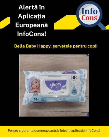Alertă InfoCons: produs pentru copii retras de pe piață din cauza riscului microbiologic 