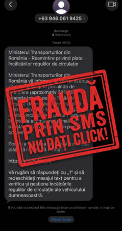 Alertă de fraudă: „amenda prin SMS”, noua metodă prin care escrocii încearcă să fure datele bancare Alertă de fraudă: „amenda prin SMS”, noua metodă prin care escrocii încearcă să fure datele bancare