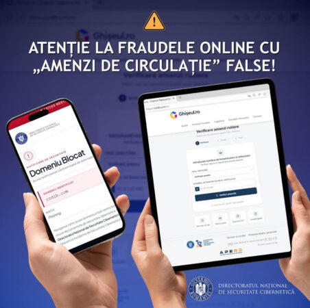 Atenție la SMS-urile false cu „amenzi de circulație”! Autoritățile avertizează asupra unei noi tentative de fraudă online