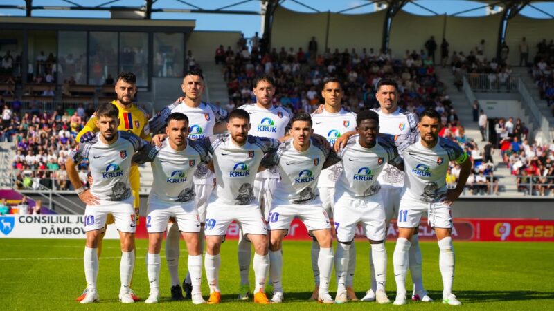 Meci decisiv duminică: Chindia Târgoviște – Farul Constanța, retur cu miză uriașă după un spectaculos 3–3 Chindia Târgoviște