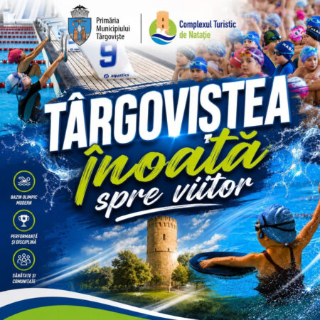  „Cupa 1 Iunie” – spectacol de energie și bucurie în bazinul de la Târgoviște