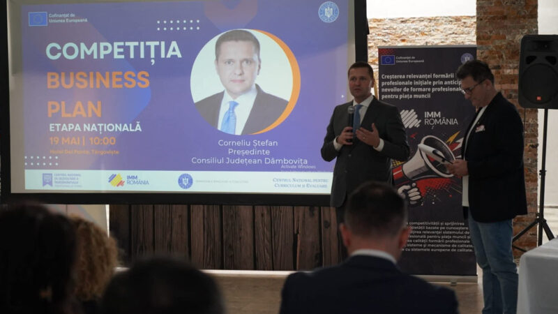 Dâmbovița, centru al educației antreprenoriale: elevii din toată țara își prezintă planurile de afaceri la „Business Plan 2025–2026” Dâmbovița, centru al educației antreprenoriale: elevii din toată țara își prezintă planurile de afaceri la „Business Plan 2025–2026”