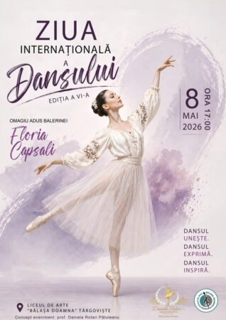 Dansul, celebrare a artei și emoției la Târgoviște – Ziua Internațională a Dansului, ediția a VI-a