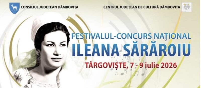 Festivalul „Ileana Sărăroiu” revine la Târgoviște. Au început înscrierile pentru ediția a XI-a Festivalul „Ileana Sărăroiu” revine la Târgoviște. Au început înscrierile pentru ediția a XI-a