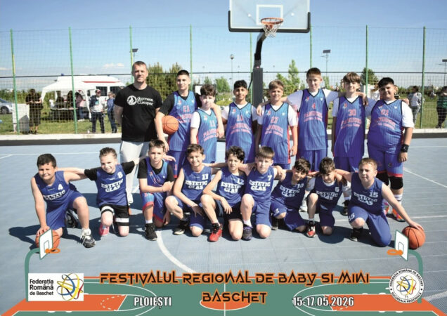 Pandurii Târgoviște, experiență plină de emoție la Festivalul de Baby și Mini Baschet de la Ploiești