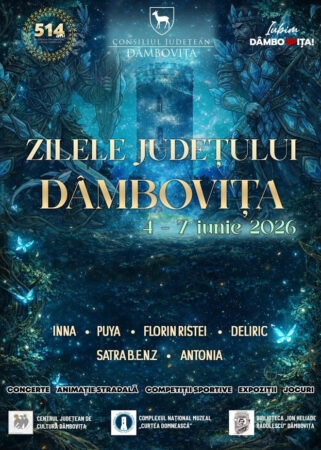 Patru zile de spectacol, muzică și distracție la Zilele Județului Dâmbovița 2026!