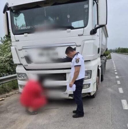 Operațiunea „TRUCK & BUS” în Dâmbovița: peste 500 de sancțiuni aplicate de polițiștii rutieri