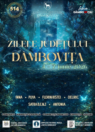 Zilele Județului Dâmbovița 2026: Patru zile de sărbătoare în inima județului Zilele Județului Dâmbovița 2026: Patru zile de sărbătoare în inima județului