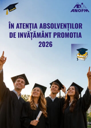 Absolvenții promoției 2026 au la dispoziție 60 de zile pentru a se înregistra la AJOFM. Absolvenții promoției 2026 au la dispoziție 60 de zile pentru a se înregistra la AJOFM.