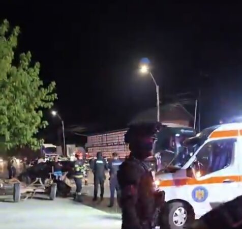 Au văzut moartea cu ochii: accident grav în municipiul Târgoviște