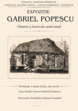CJ Dâmbovița aduce în atenție patrimoniul artistic al lui Gabriel Popescu CJ Dâmbovița aduce în atenție patrimoniul artistic al lui Gabriel Popescu