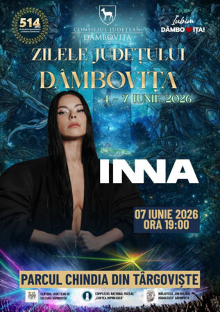 INNA aprinde atmosfera la „Zilele Judului Dâmbovița 2026” INNA aprinde atmosfera la „Zilele Judului Dâmbovița 2026”
